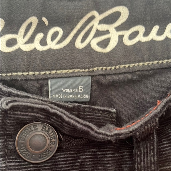 Eddie Bauer Black Corduroy Pants - Picture 8 of 9